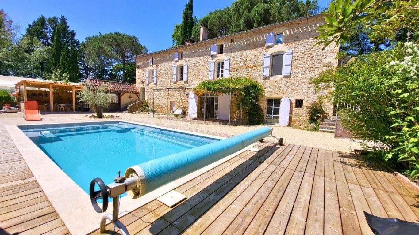 Domaine La Buissiere Duravel "La Maison" Piscine Privative Eksteriør bilde
